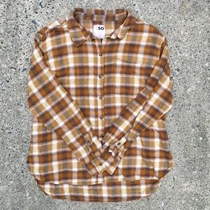 SO flannel top